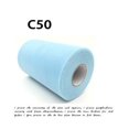 thumbnail image 1 of Tela de organza para eventos, rollo de tul, ideal para decoración de bodas, tutu, baby shower, fiestas de compromiso y boda, color blanco, 100 yardas, 15cm, 1 of 4