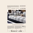 thumbnail image 4 of Couch Cover Sofa Cover Sofa Cover, 1Pc Sofa Cushion Stretch Sofa Cover Cloth, Black P, 4 of 8
