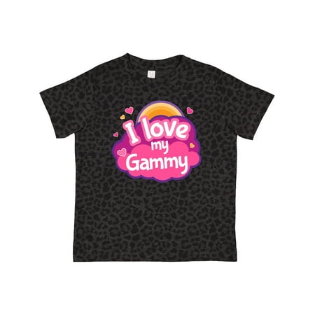 

Inktastic I Love My Gammy Granddaughter Gift Toddler Toddler Girl T-Shirt