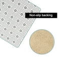 thumbnail image 4 of L-Shaped Bath Mat, Corner Bath Mat, Washable Carpet,Water Absorbent Soft Bath Rug, Non-Slip Floor Mats for Bathroom Bedroom Kitchen Living Room, 4 of 9