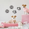 thumbnail image 6 of 12Pcs 2 Styles Dog Paw Wooden Wall Art Love Heart Black Wood Wall Art Dog Room Decor Puppy Decoration Signs, 6 of 7