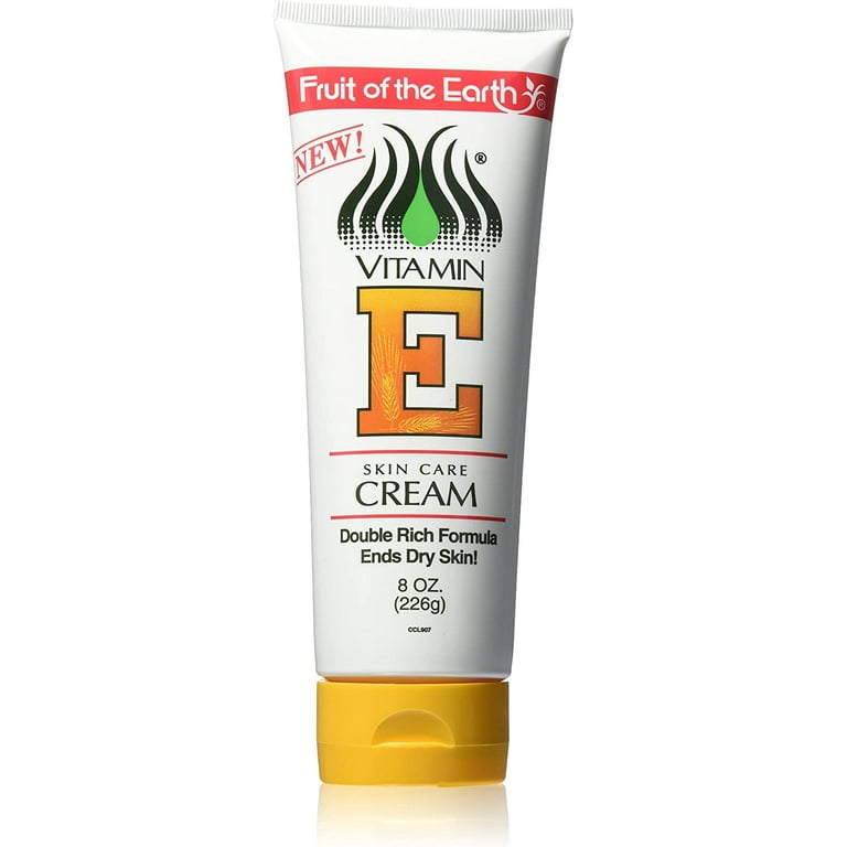 Fruit of the Earth, Skin Care Cream, 8 oz, Vitamin E Moisturizer