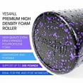 thumbnail image 3 of Yes4All 18inch Exercise Foam Roller EPP Purple Speckled, 3 of 7