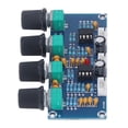thumbnail image 1 of Módulo de Preamplificador, Placa de Audio Preamplificador Buena Coincidencia de Instalación Fácil DC 12V-24V 2 Canal para bricolaje, 1 of 7