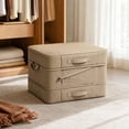 thumbnail image 4 of Foldable Clothing Organizer with Handles, Home Bedroom Storage Solution, 4 of 7