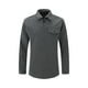 thumbnail image 3 of pstuiky camisas de manga larga para hombre, Camisa deportiva de color liso para hombre con solapa y botones, manga larga, top/camisa con solapa Tops casuales para hombres xxl, 3 of 5