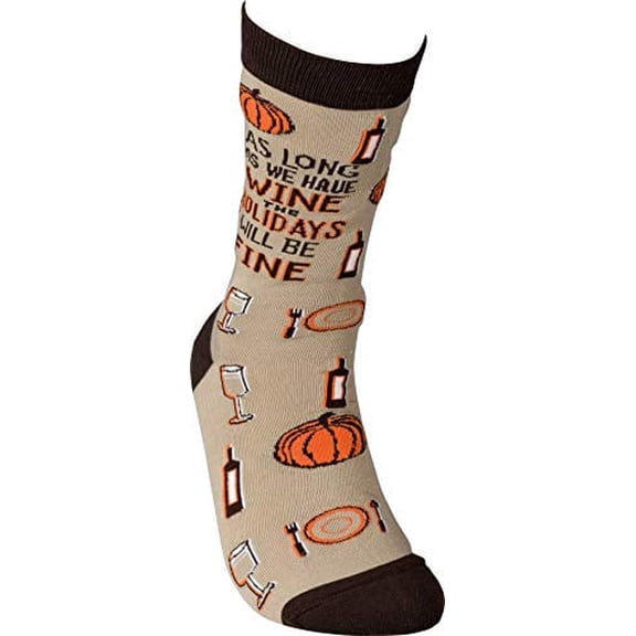 Primitives Socks - Wine For Holidays