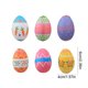 thumbnail image 3 of Set Of 6 Easter Egg Hanging Ornaments Creatives Patterned Easter Decorations Suitable For Easter Scene Decoration And General Easter Decorating, 3 of 6