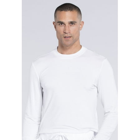 

Cherokee Workwear Professionals Men Underscrubs Knit Top WW700 Male White