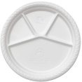 thumbnail image 4 of Disposable Namaste 25 Party Dinner Plates, 12.5 inch Platter Size, Eco-friendly Compostable Microwave Safe Biodegradable, Heavy Duty, 4 of 8