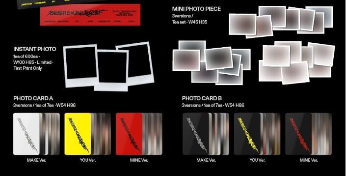 DESIRE : UNLEASH 6th Mini Album for ENHYPEN Photobook Ver (Make