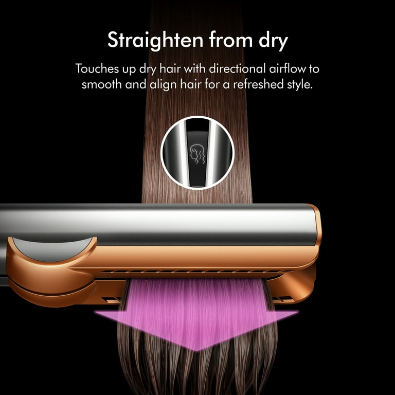 Dyson Airstrait ピンク ほぼ未使用 美品 付属品完備 説明書付き Dyson Restored Airstrait™ Straightener Strawberry Bronze Pink Wet