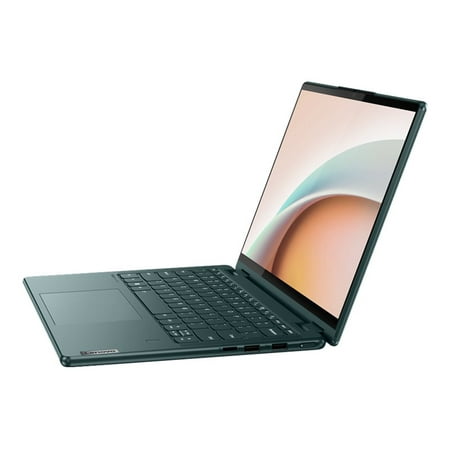 Lenovo - Yoga 6 13.3" WUXGA Touch 2-in-1 Laptop -Ryzen 5 5500U - 8GB Memory - 256GB SSD - Dark Teal with Fabric A Cover