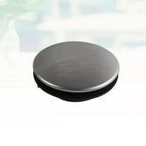 BESTOYARD Households Sink Hole Cover Silver 2Pcs Suits for Installing Hole Dia 31-40mm
