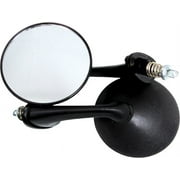 Sports Parts Inc 12-165-01 Round Shape Rear View Mirrors