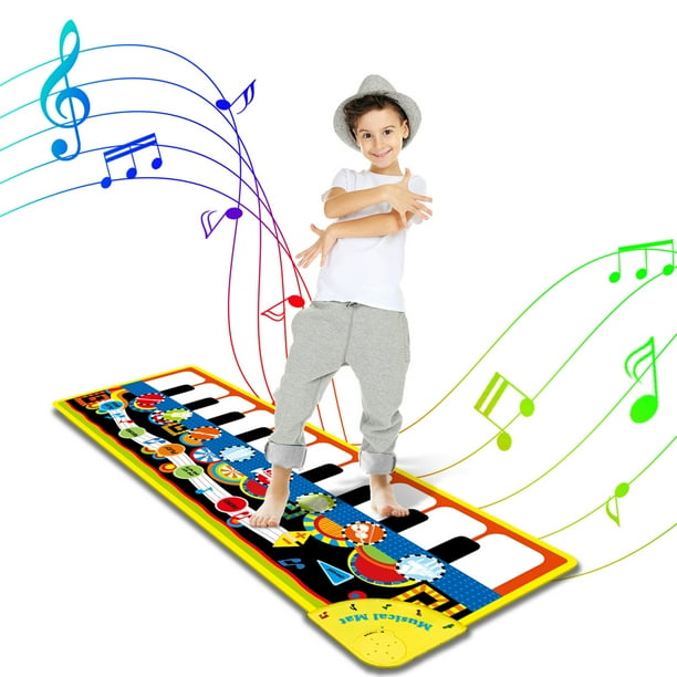 Kids Musical Mat Piano Mat Gigantic Keyboard Play Mat Dancing Mat