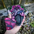 thumbnail image 4 of Skull Art Hidden Key Box, Decorative Small Wooden Box, Hidden Storage Compartment Jewelry Box Jewelry Box, 4 of 4