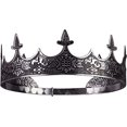 thumbnail image 5 of Corona de Rey para Hombre Boda Medieval, accesorios de corona real para niño, 5 of 5