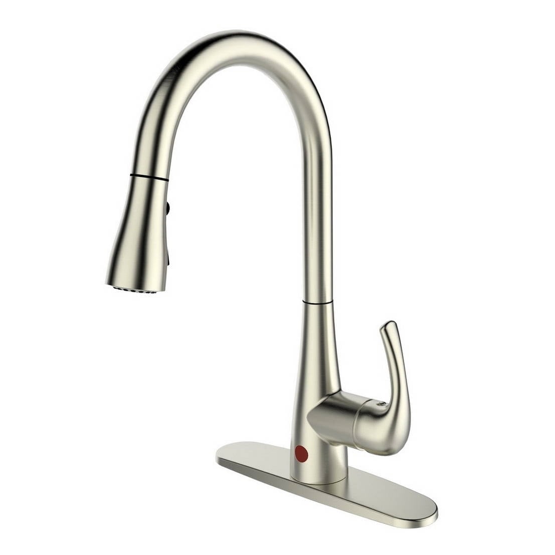 RUNFINE Single-Handle Pull-Down Sprayer With Hands-Free Kitchen Faucet ...