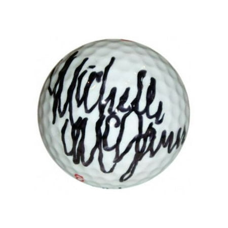 Michelle McGann Autographed Golf Ball