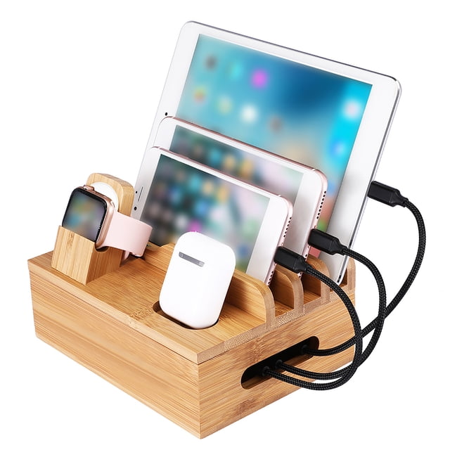 Phone Rack,Bamboo Charging Storage Rack Storage Rack Bamboo Storage Rack Highly Recommended
