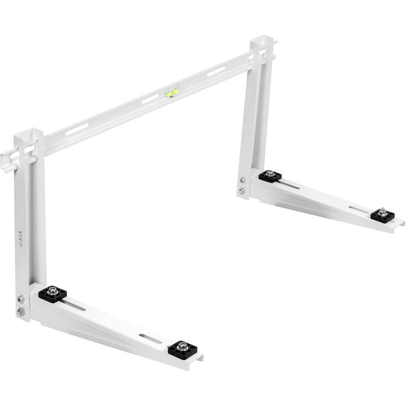 VIVO Adjustable Mini Split Air Conditioner Wall Mount, Designed for 1-1.5 HP Air Conditioners, Sturdy Steel Fits 9000 to 36000 BTU Systems, White, Mount-MSAC1
