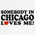 thumbnail image 3 of CafePress - Somebody In Chicago Loves Me Kids T Shirt - Light T-Shirt Kids XS-XL, 3 of 4