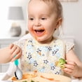 thumbnail image 4 of Juego portátil de cuchara y tenedor de acero inoxidable de calidad alimentaria 304 para niños 4 Uds., 4 of 5