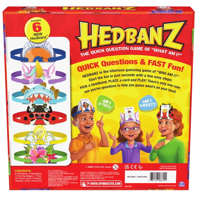Spin Master Hedbanz Picture Guessing Card Game photo 7