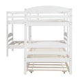 thumbnail image 4 of Cfowner Twin Over Twin Bunk Beds with Trundle, L-Shaped Loft Bed with Guard for Teens Bedroom, 4 of 5