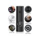 thumbnail image 3 of Electric Salt Pepper Mill Set, Battery Operated Black Pepper Mill with Base, 5 Coarse Levels, Adjustable Battery Version, 3 of 5