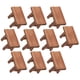 thumbnail image 3 of Taburete De Madera Para Casa De Muñecas, Taburete Para Pies En Miniatura De Haya, Alta Simulación, Detalles Finos, Multiusos, 10 Piezas, Retro, Exquisito Para Casa De Muñecas A, 3 of 7
