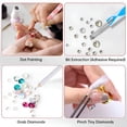 thumbnail image 6 of CCOCC 3 Pcs 110Ml Clear Glue with Precision Tip,Bedazzling Glue,Rhinestone Glue Set,Craft Glues with 5-Point Pen Tool,Crayon,And Tweezers,Craft Glue for Nails,Jewelry,Shoes, 6 of 8