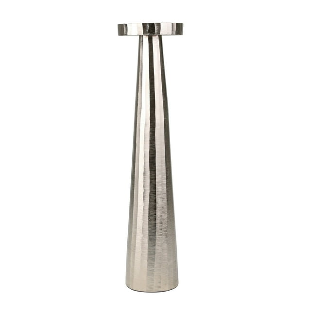Sagebrook Home Porte-Pilier en Aluminium de 22 Po, Argent