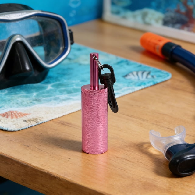 OUNONA De Señal Sonora Para En Aluminio Rosa Con Clip Para En Inmersiones