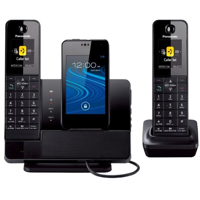 Panasonic KX-PRD262B DECT 6.0 1.90 GHz Cordless Phone, Black - Walmart.com