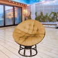 thumbnail image 2 of Cojín Columpio Patio Jardín Tejido Colgante Huevo Sil Zulema Cojín de swing 110 cm, 2 of 7
