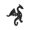 B, variant on Decorative Iron Flying Dragon Hook For Home Use Heavy Duty Metal Wall Mounted Storage Accessory