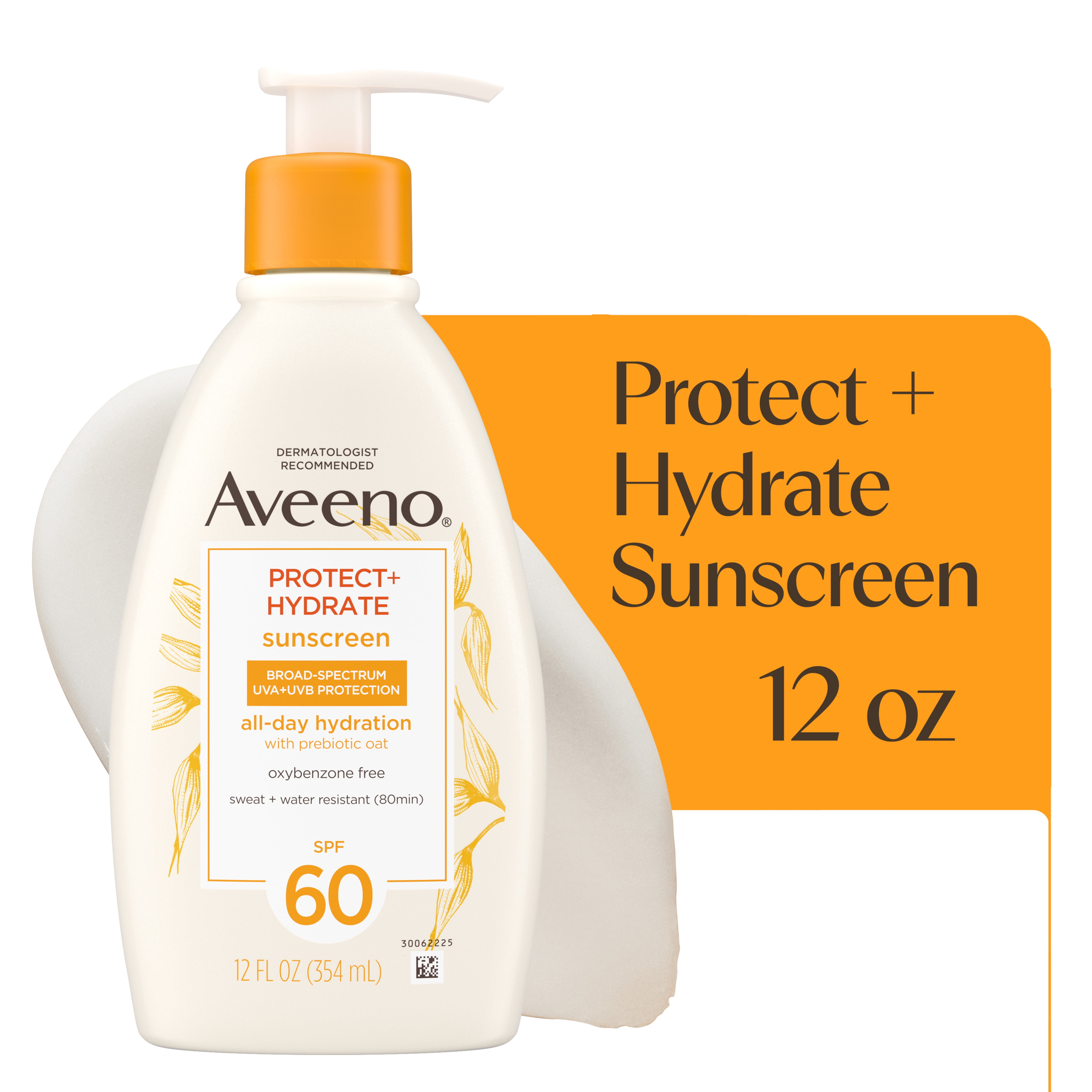 Aveeno Protect + Hydrate SPF 60 Sunscreen for Body & Face