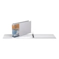 thumbnail image 2 of Quickfit Ledger D-Ring View Binder, 3 Rings, 2" Capacity, 11 X 17, White, 2 of 3