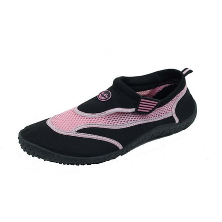 

Brand New Women s Slip-On Water Shoes With Adjustable Strap Size 9 Black