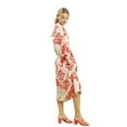 thumbnail image 2 of Umgee Tropical Print Button Detail Midi Dress, 2 of 3