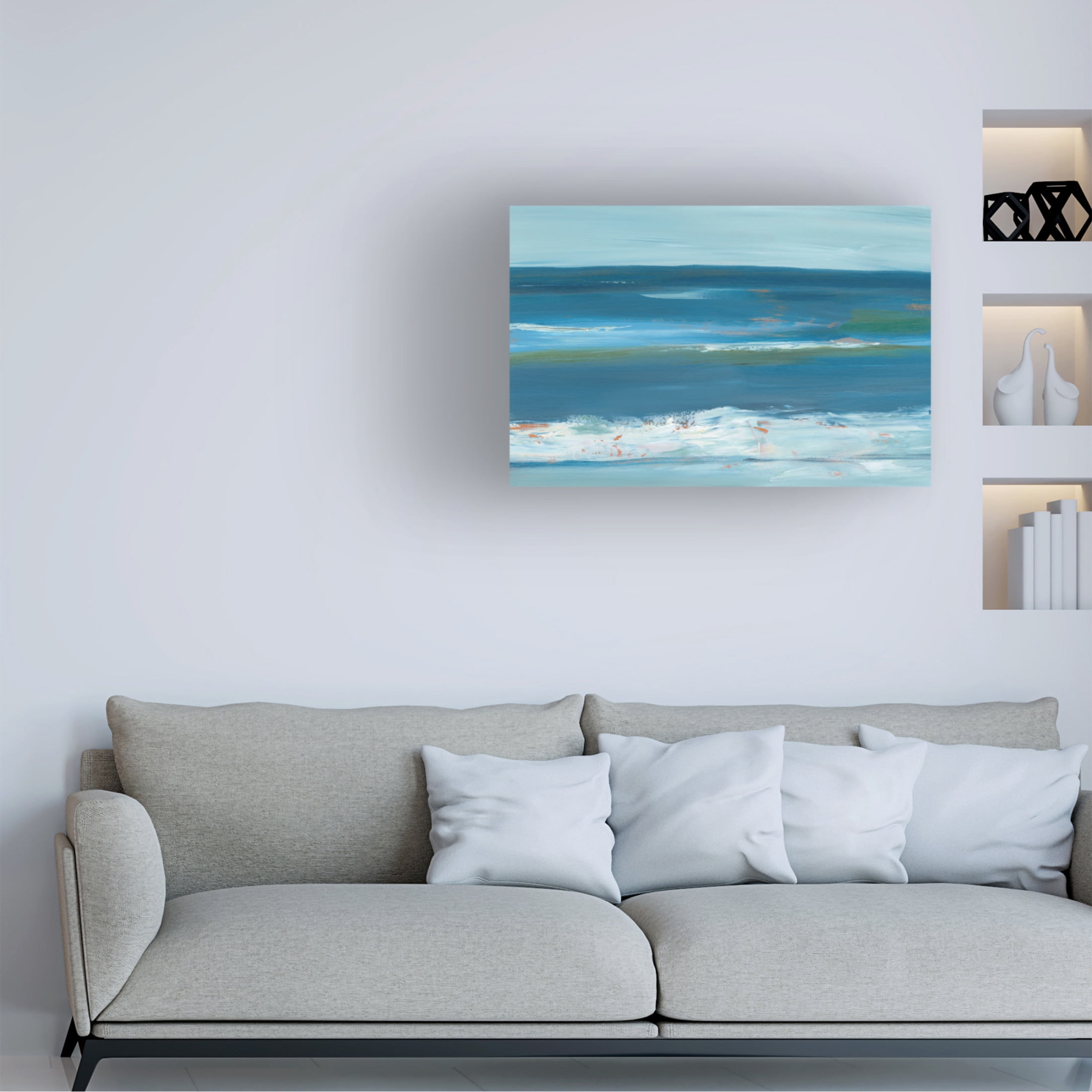 Trademark Fine Art Ethan Harper Changing Tide II Canvas Wall Art