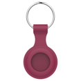 thumbnail image 1 of Protector AirTag, funda de goma de gel de silicona compatible con AirTag, funda protectora suave que absorbe los golpes ultradelgada, rojo vino BANYUO Electrónica, 1 of 3