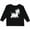 AB-Black, variant on Zebra Boys or Girls Long Sleeve Toddler T-Shirt