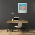thumbnail image 3 of DeRice, Julie 26x32 White Modern Wood Framed Museum Art Print Titled - Flamingo Close up, 3 of 4