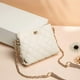 thumbnail image 5 of Bandolera Sivim Fashion Leather para mujer, color beige, 5 of 6