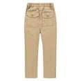 thumbnail image 2 of Kiijoy Toddler Boys Straight Leg Dress Pants School Uniform Pull On Twill Pants, Sizes 3-4, 2 of 8