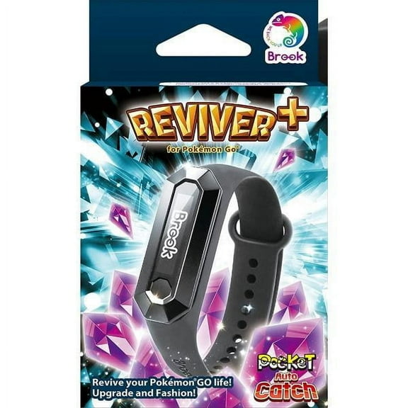 Brook Pocket Auto Catch Reviver Plus  Jet Black Wristband for Pokemon Go - iPhone & Android [Toys]