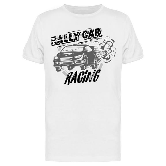 Rally Car Racing T-Shirt Men -Image by Shutterstock, Male XX-Large
